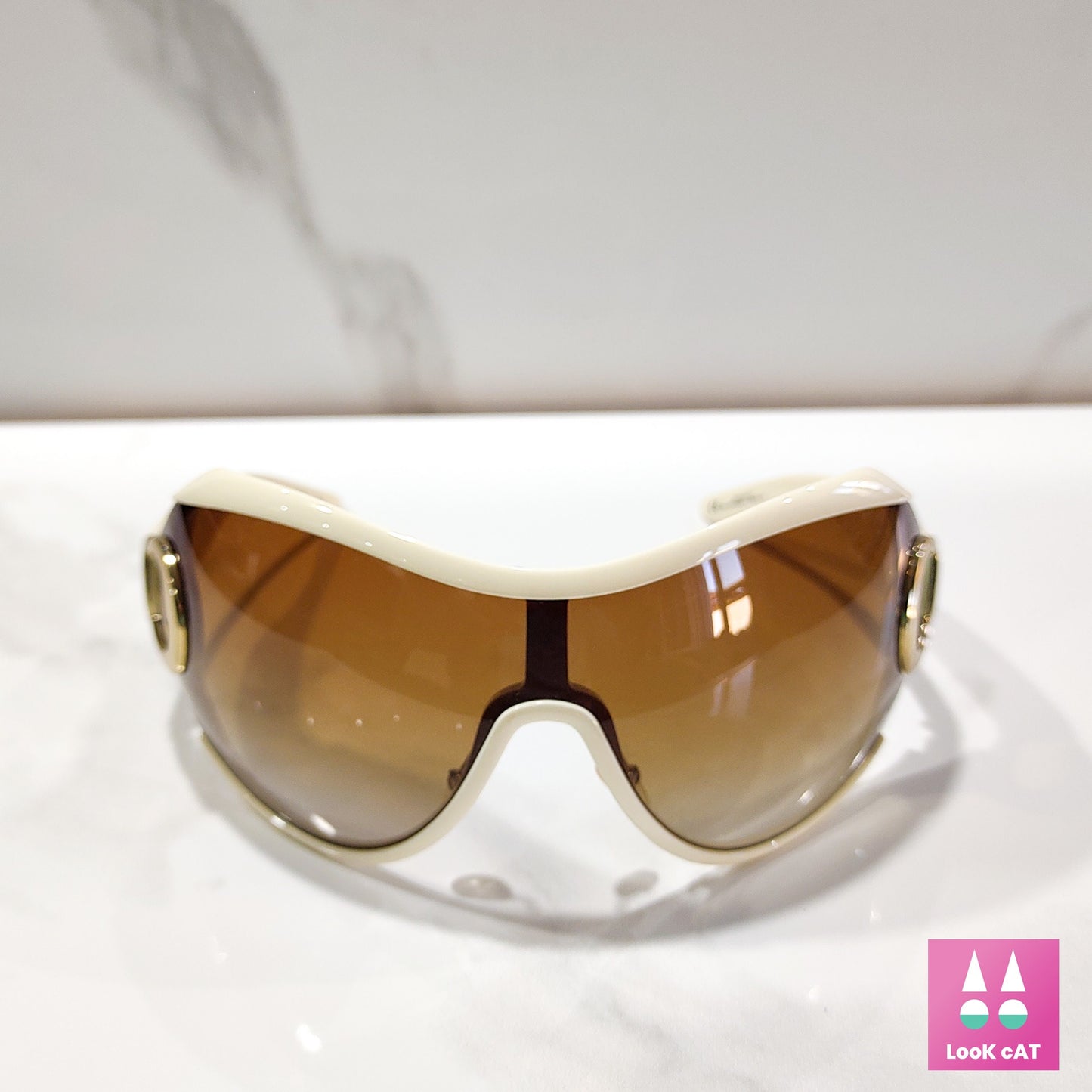 Occhiali da sole vintage Christian Dior STRONGER wrap shield occhiali gafas Y2k