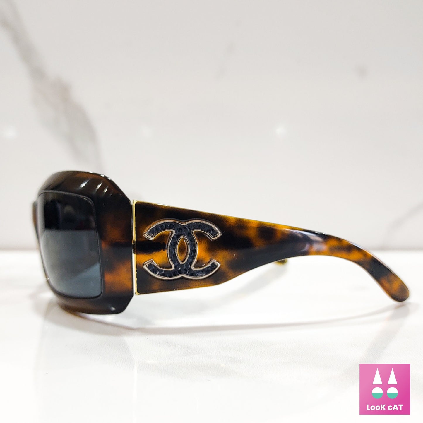 Occhiali da sole Chanel modello 6022 vintage y2k lunetta brille tonalità anni '90