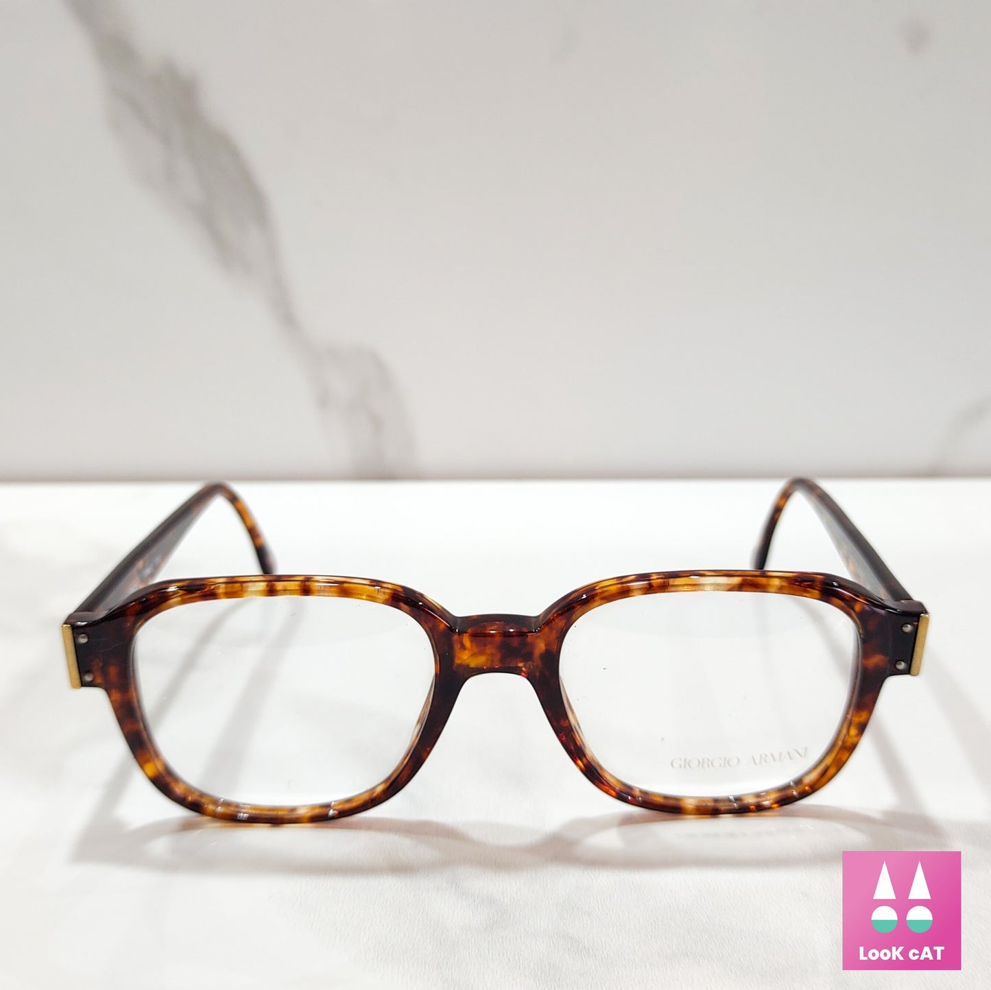Occhiali da vista Giorgio Armani 313 montatura lunetta tonalità brille pantos occhiali vintage anni '80 realizzati in Italia