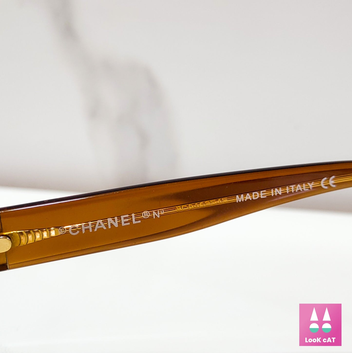 Occhiali da sole Chanel modello 3064 Y2K lunetta tonalità brille Lente gialla