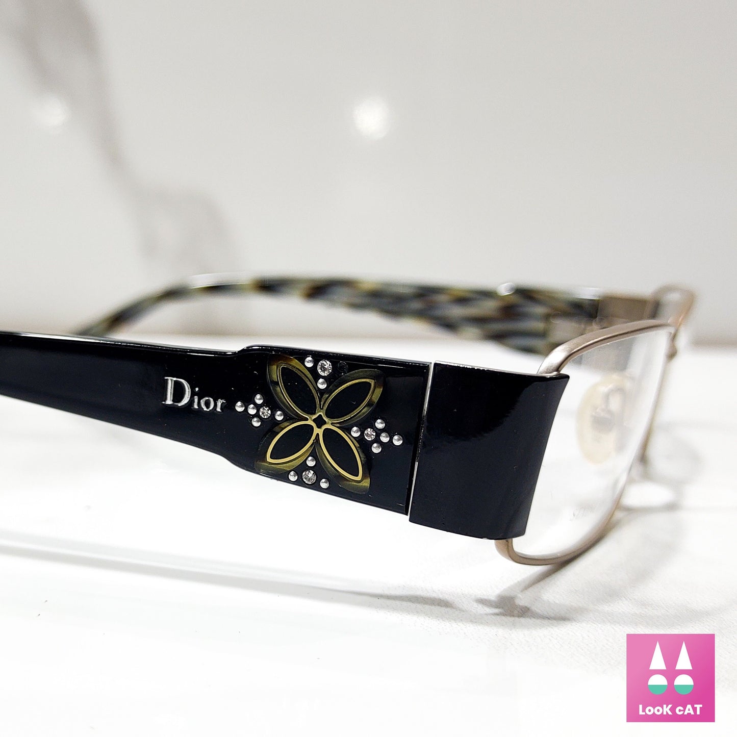 Dior CD 3733 occhiali da vista vintage montatura da vista occhiali gafas Y2k NOS mai indossati