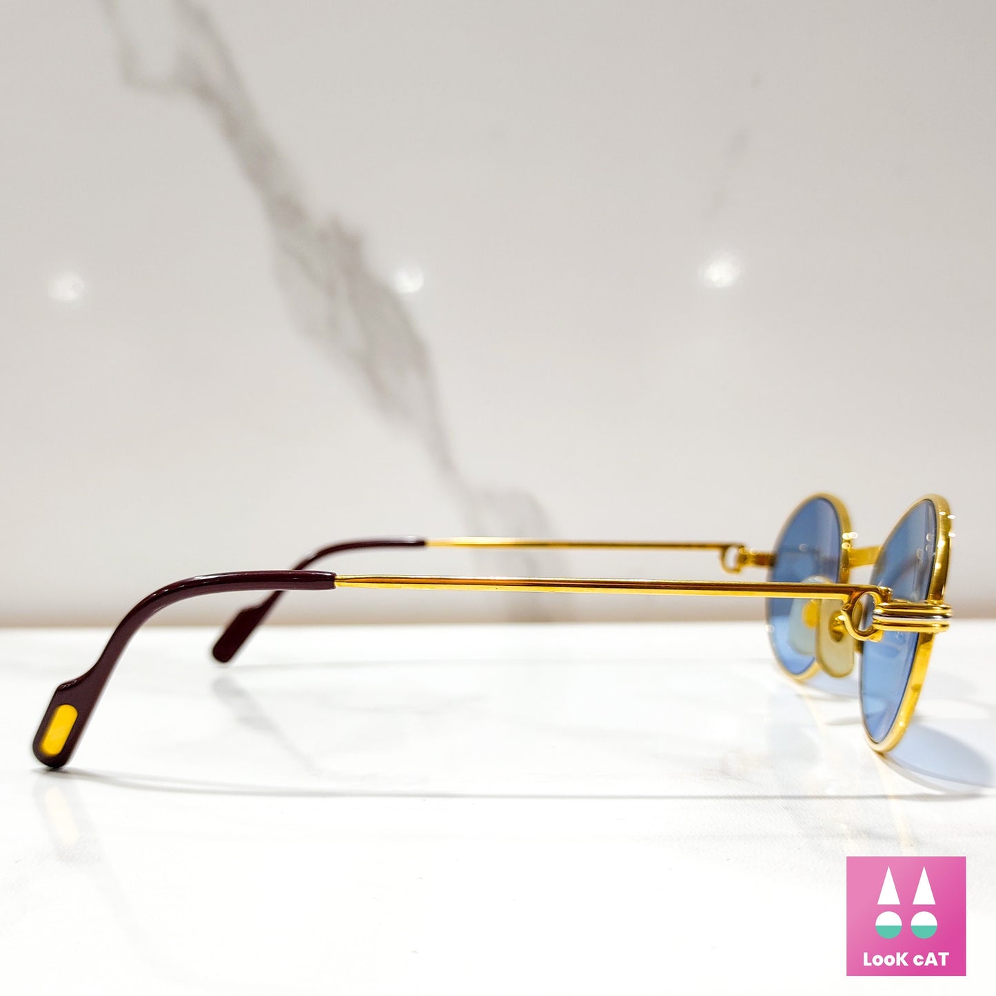 Occhiali da sole vintage originali Cartier Saint Honore 58 22 140 lunetta brillen