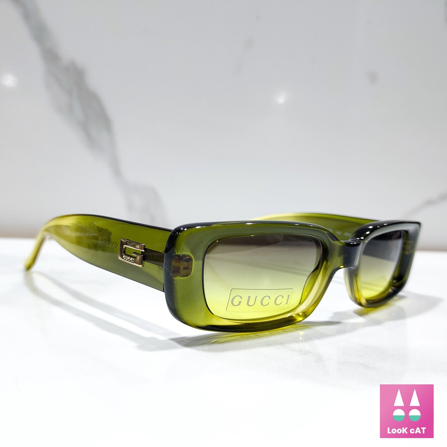 Gucci GG 2409 rari occhiali da sole vintage NOS occhiali lunetta brille y2k