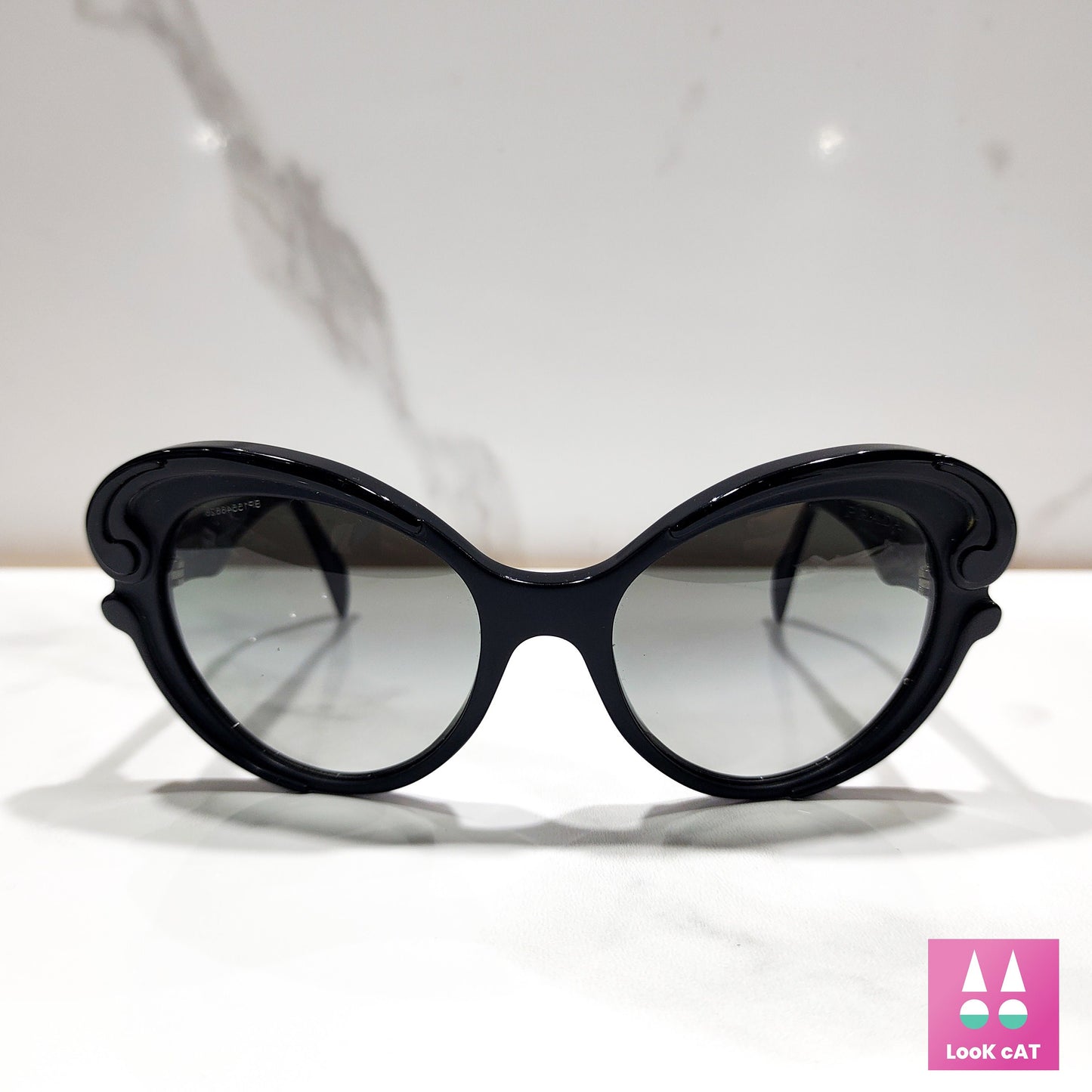 Prada SPR 28 N occhiale da sole vintage barocco lunetta brille tonalità y2k