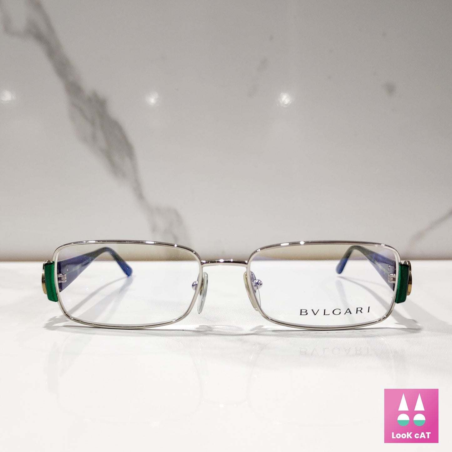 Occhiali da vista Bvlgari 2030 eyeframe lunetta brille tonalità y2k bulgari senza montatura