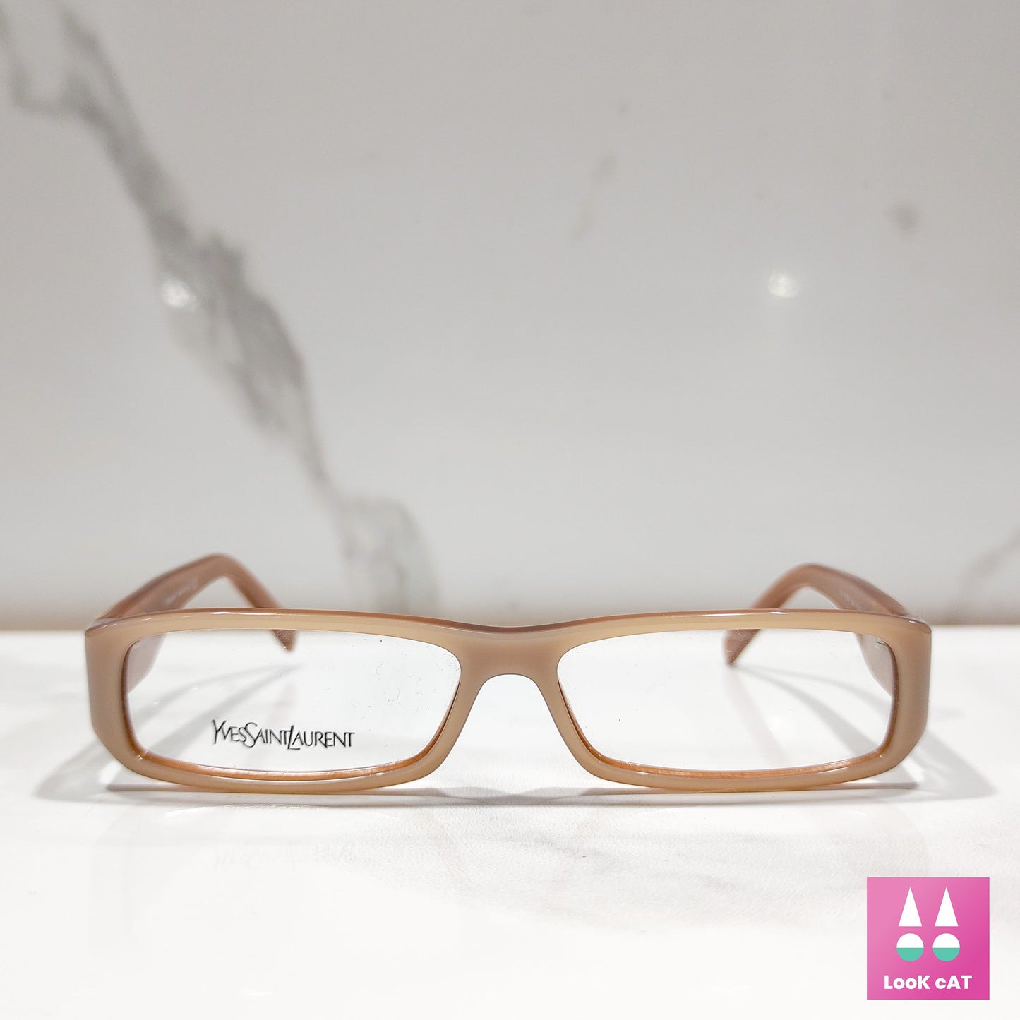Yves Saint Laurent mod 2191 YSL y2k occhiali da vista montatura lunetta brille y2k anni '90 tonalità monogramma autentico designer