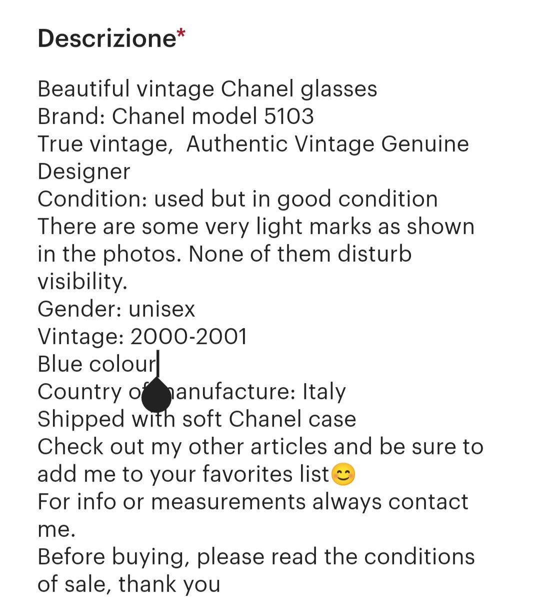 Occhiali da sole Chanel modello 5103 wrap shield lunetta brille sfumature y2k